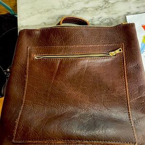 Portland Leather Goods - Tote Backpack in Coldbrew